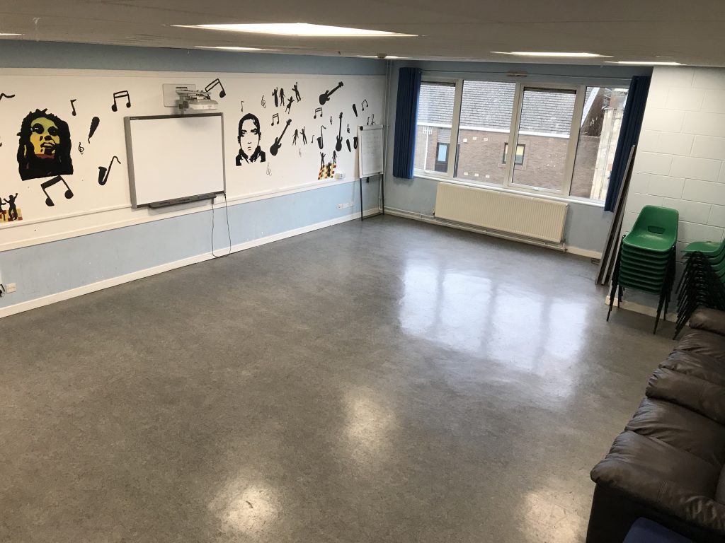 Links Room at Leith Community Centre, used for art groups